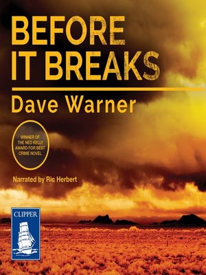 cover image of Before it Breaks